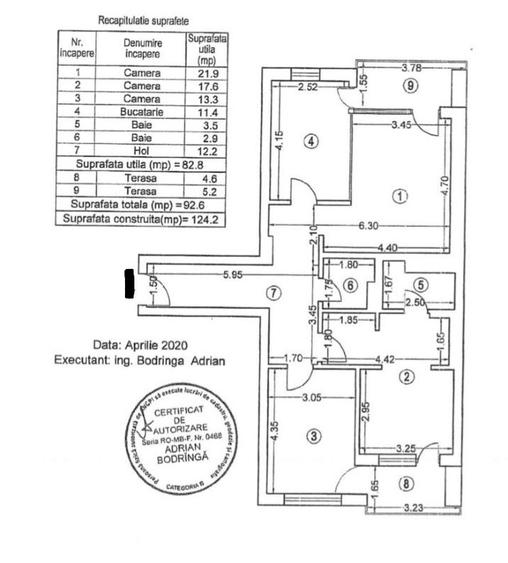 DIRECT PROPRIETAR - Cloud9 ap.3 camere, 2 locuri parcare, Pipera, Aviatiei