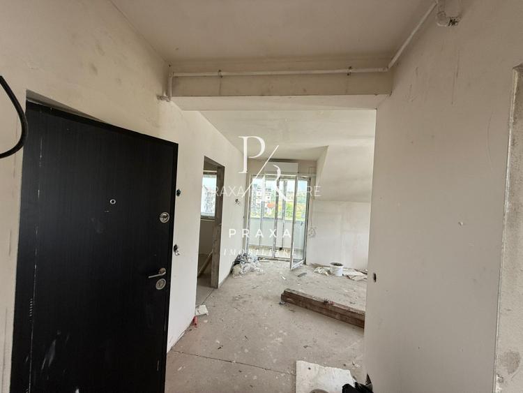 Apartament 3 camere semifinisat, balcon , zona Tineretului - 5