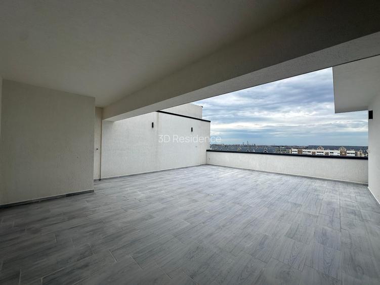 Un penthouse ca o poveste–3 camere și terasă panoramică în 81 Residence, piscina - 4