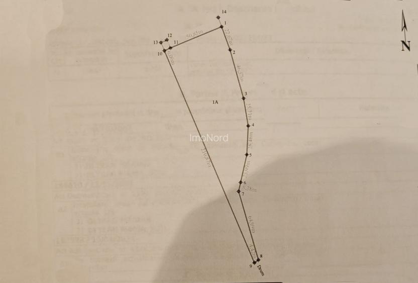 Creata  -  Dascalu teren de vânzare - 7567 mp cu dublu acces lângă lac - 5