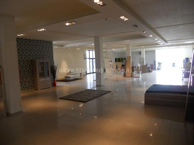 Showroom mobila-prod.+birouri  500 -1500 mp , Gh. Doja , pret 3.6 euro/ mp - 2