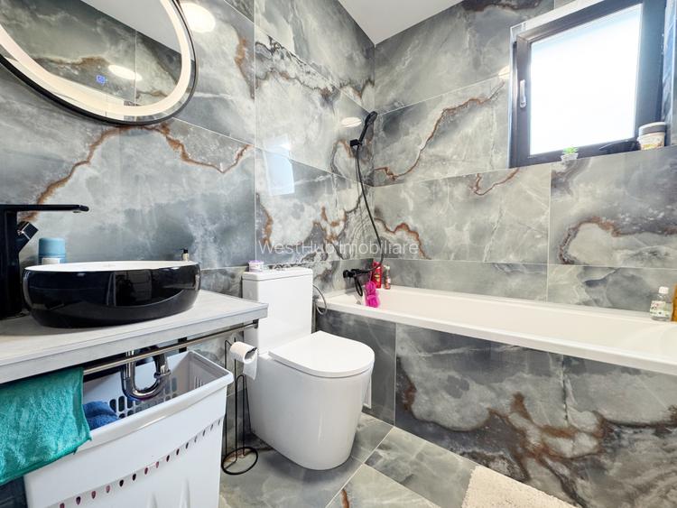 Duplex 3 camere 80mp utili+8mp terasa+anexe, 418mp teren, Mosnita Noua - 10