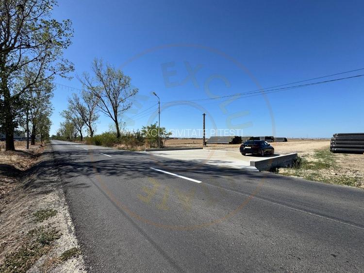 Teren extravilan de vanzare – Cateasca, Arges | 27.201 mp | Deschidere 58,55 m - 6