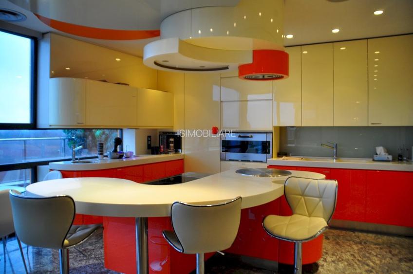 PENTHOUSE UNICAT vedere parc si la lac Herastrau - 13