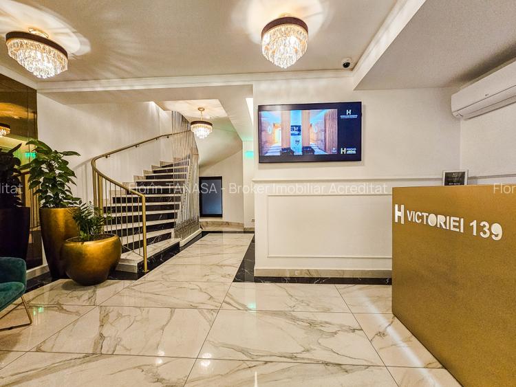 Apartament 2 camere Calea Victoriei Bucuresti, complet mobilat, cladire iconica - 13