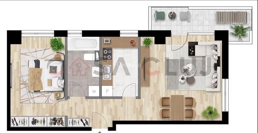 Complex Nou - Compartimentare Eficienta - Intre Lacuri - 7