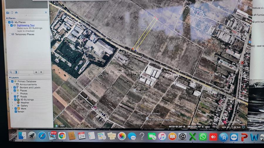 Vanzare teren intravilan 7500 mp/23ml Centura Magurele Ilfov - 9