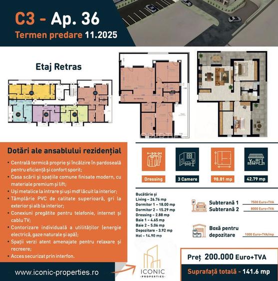 Ultimele apartamente disponibile, investitie sigura,  zona de top ! - 6