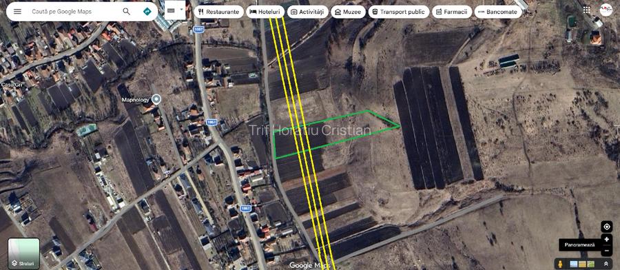 Teren extravilan 9000 mp Corușu, Baciu – acces drum,  acces apa curgatoare - 2