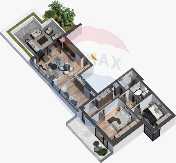 APARTAMENT CU 2 CAMERE - CUG - 0% COMISION - 16