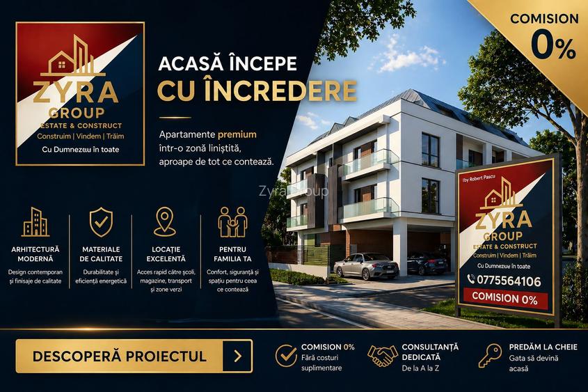 Militari | Apartament de lux cu gradina | Incalzire prin pardoseala |Dezvoltator - 9