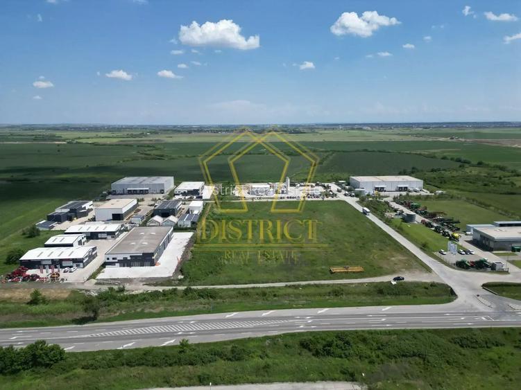 Teren cu AC pentru constructie hala industriala | Aradului - 3