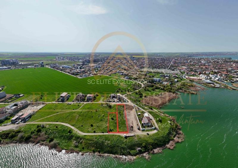 Palazu Mare - Primul lot la lac - Teren 2600 mp cu deschidere de 36,98 m - 4