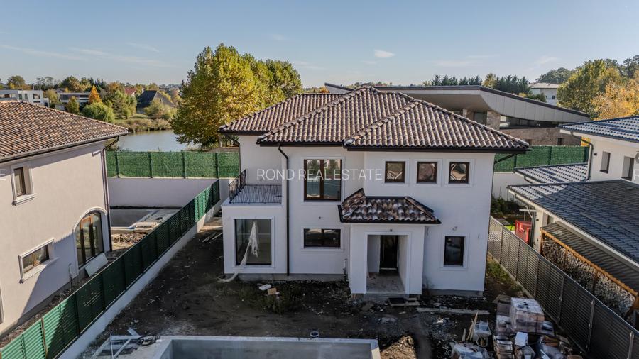 Vila moderna cu vedere la lac, ambient intim si elegant, piscina, carport - 7