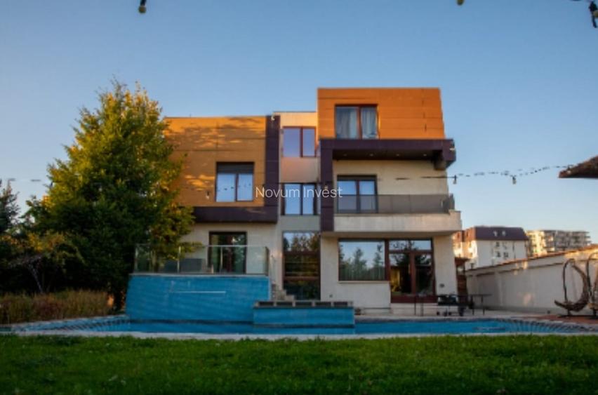 Vila LUX spre inchiriere /curte bar foisor piscina jacuzzi /sala fitness - 3