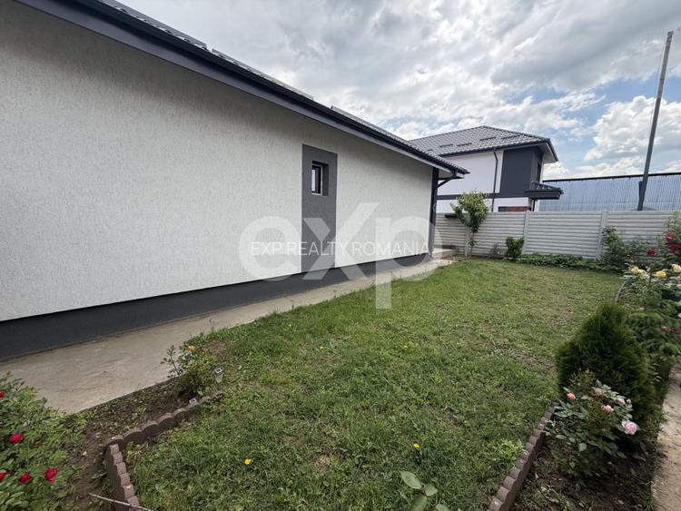 Vila parter mansardabila 4 camere 2 bai mobilatǎ/utilată 101mp 185 mp curte - 2
