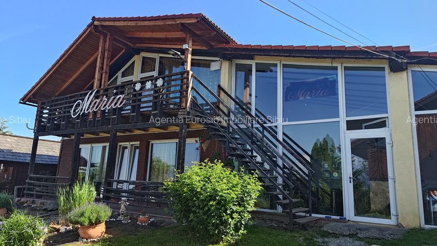 Pensiune si casa de locuit cu 3200 mp teren in Sibiu cartier Gusterita - 16