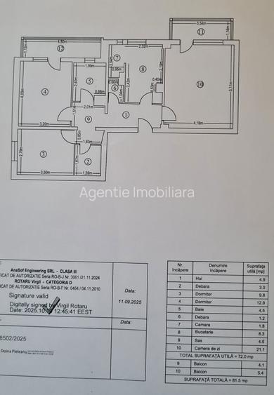 3 Camere - Pacii - Centrala termica! - 12