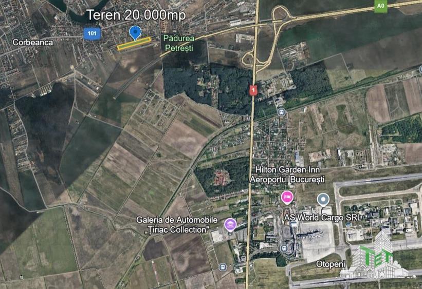 Teren 20.000mp Corbeanca