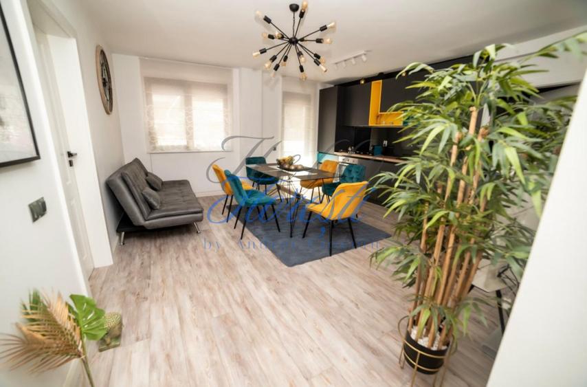 Apartament 3 camere, 60 mp+40 mp gradina, zona Vivo, Floresti