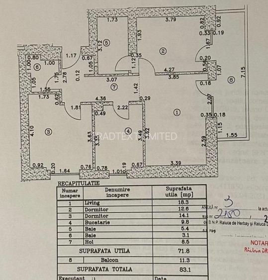 Cortina  Wellness  - 3 camere,85 mp.Vedere liberă - 10