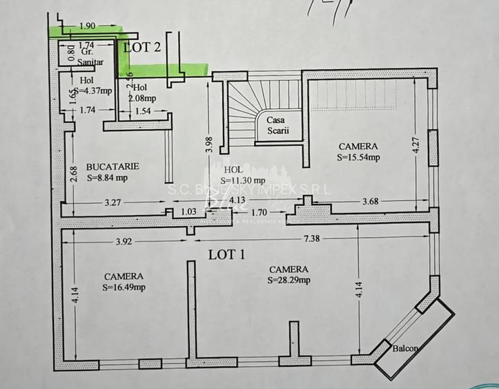 Spatiu pentru birouri situat in Centru-Str. Stefan Mihaileanu - 15
