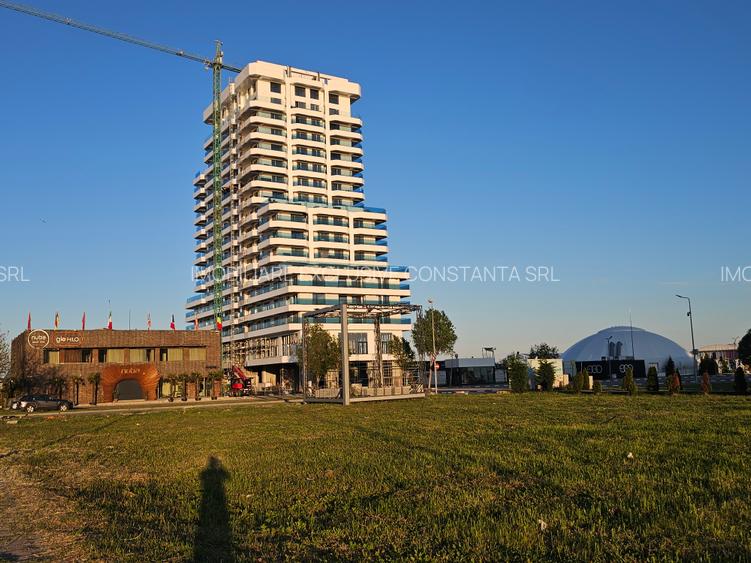 Apartament 2 Camere Marina Towers Blocul Vedetelor Vedere Frontală Mare si Lac - 17