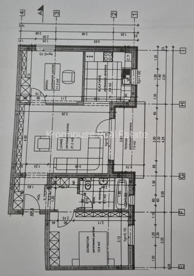 Prima ta casa poate fi aceasta – 3 camere + gradina - 30
