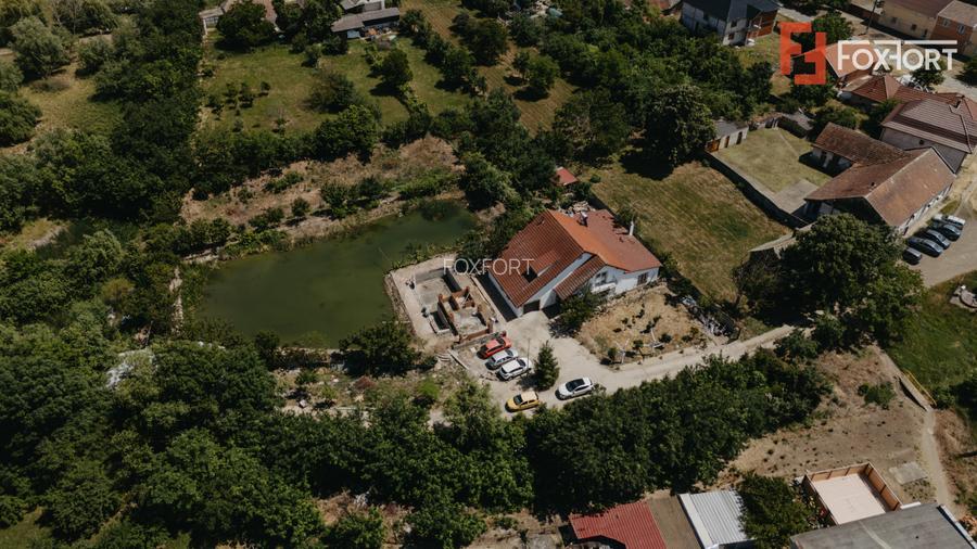 Casa individuala cu 8 camere si lac cu pesti, teren 4424 mp - Jebel - 32