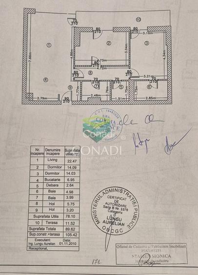 Apartament 3 camere - Curte  73 mp - Erou Iancu Nicolae - 1