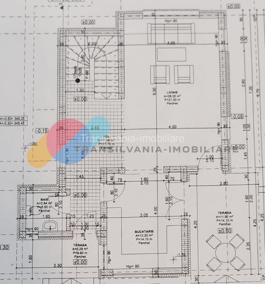 Casa mobilata complet, 108 mp, teren 500 mp, zona Penny-Apahida - 6