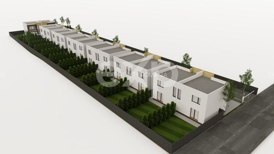 Proiect NOU de case cu 4 came Trivale | Zona Platou - 7