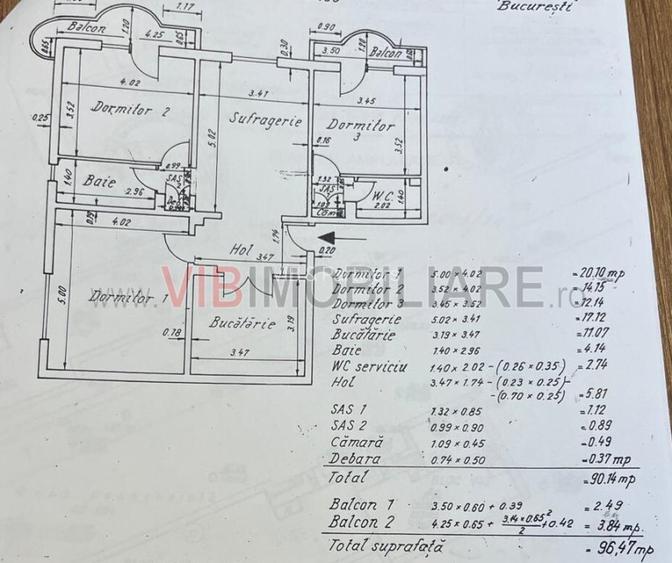 4 Camere - 13 Septembrie - Aleea Botorani - 13