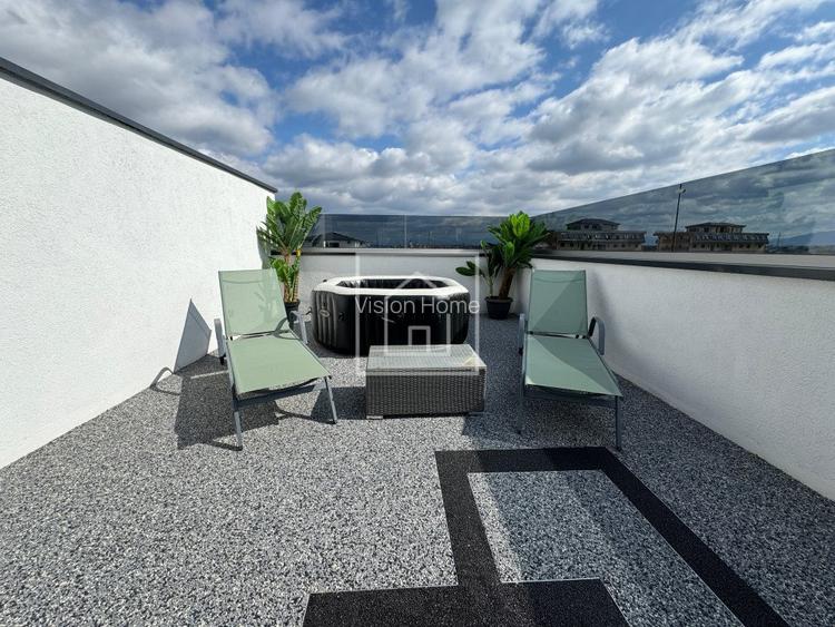 Penthouse de LUX 3 camere terasa 110 mp cu vedere superba zona P Cluj - 10