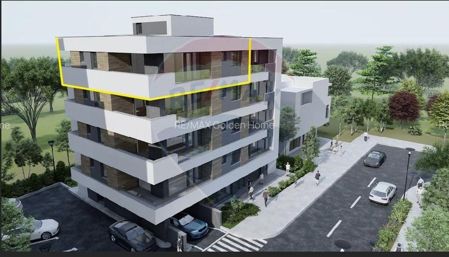 PENTHOUSE (3 camere + terasa amenajata) - 2