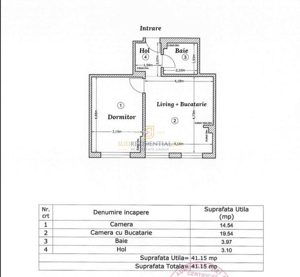 De inchiriat apartament, Str Solstitiului, Complex La Strada - 1