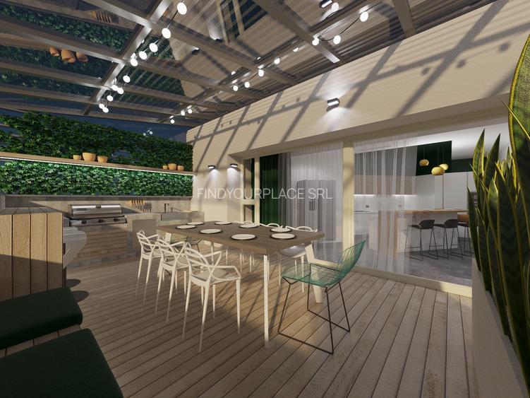 Penthouse pe 2 etaje  lângă  Herastrau,2 terase,2locuri de parcare - 20