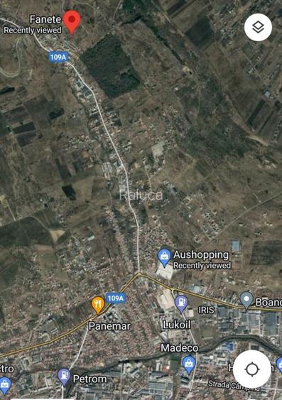 Teren intravilan  cu aviz CTATU - 3