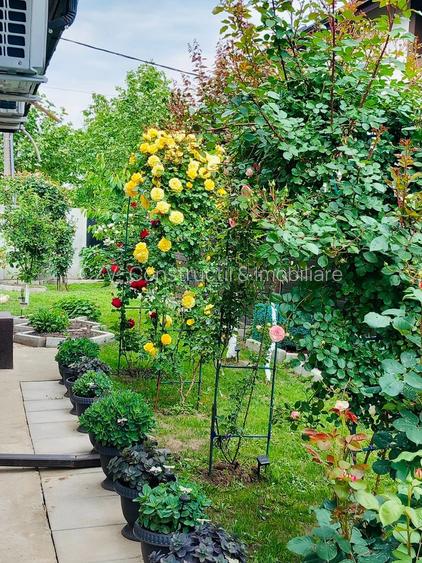 Parter cu structură pentru etaj, curte amenajată și organizare impeca - 7