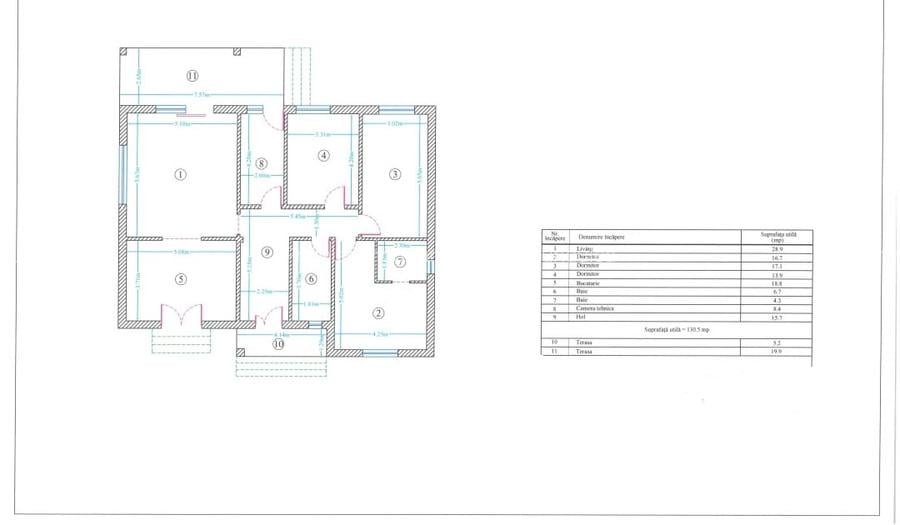 Casa parter la gri 155 mp, teren 1.007 mp – Fundulea, 25 min de Bucuresti - 2