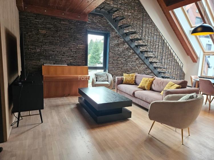 Loft premium, 3 camere, Sinaia –  2025 | parcare + boxă | priveliste superbă - 4