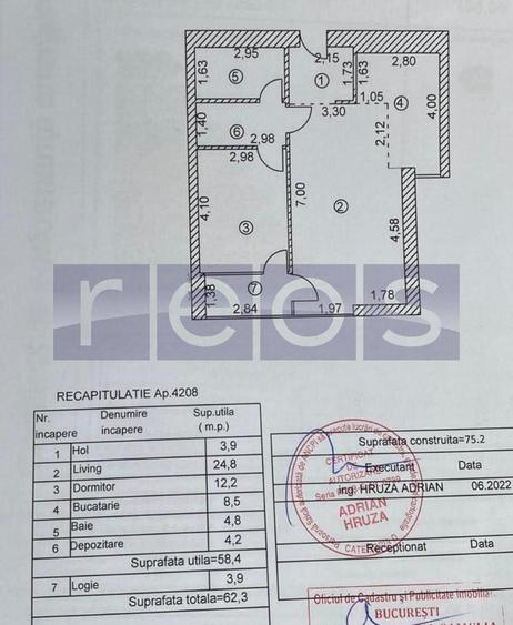 VANZARE 2 CAMERE | WIN - HERASTRAU | 58 MP | LOC PARCARE - 18