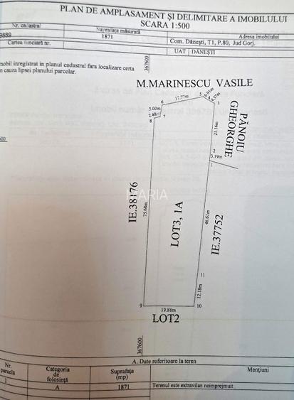 Parcele teren de 450 mp intravilan și 1871 mp extravilan - 3