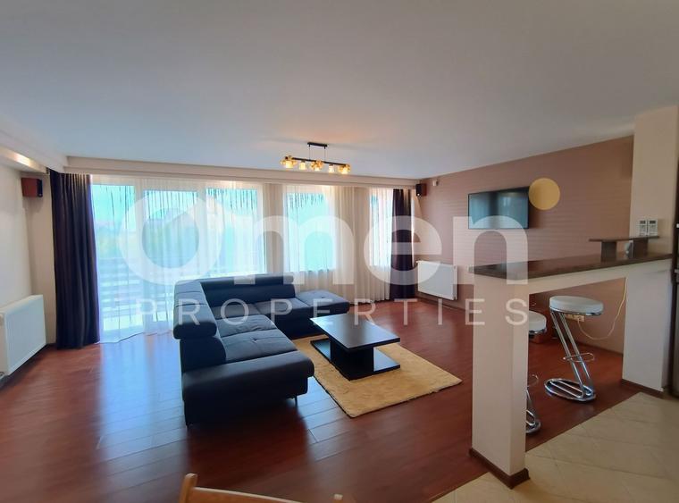 Casă de închiriat | 150 mp utili | Garaj | Complet mobilată și utilată