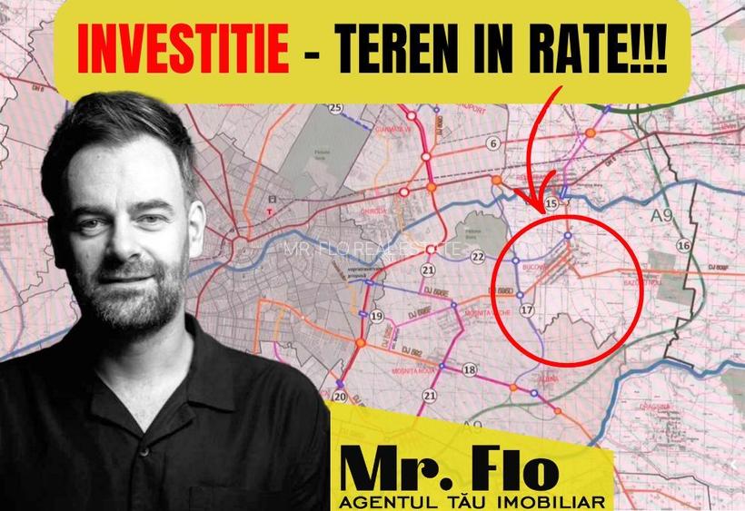 Teren de duplex Bucovat - Optiune de luat in RATE - COMISION 0 - 2