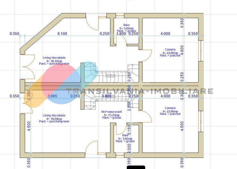 Duplex 120 mp, 4 camere, zona Fagului Floresti - 4