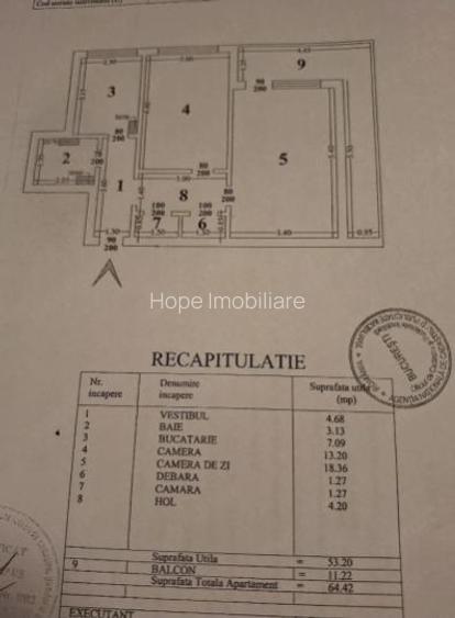1 Decembrie Metrou - Apartament 2 camere , 64 mp - 4