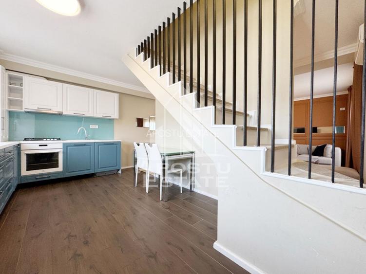 Penthouse 4 camere de vanzare, 2 bai complet mobilat si utilat - Giroc - 32