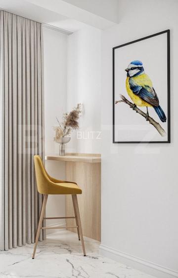 Apartament 2 camere, 53 mp, terasa 22 mp, garaj, zona Vivo - 7