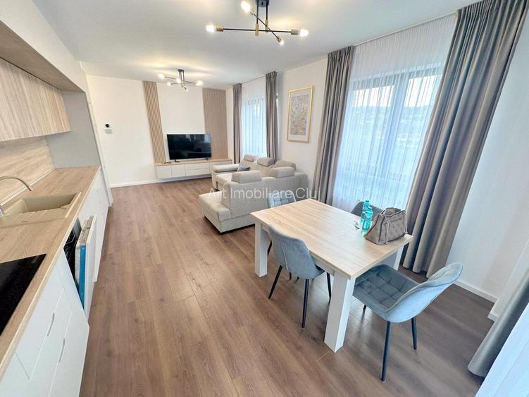 2 camere, bloc nou, mobilat modern, cu garaj si terasa, in zona Garii - 4